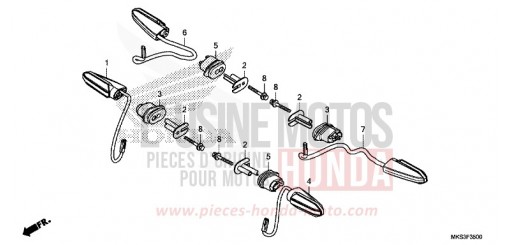 CLIGNOTANT CRF1100A2L de 2020